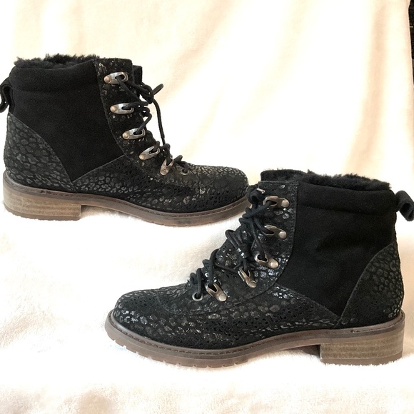 Emu Australia Shoes - EMU AUSTRALIA Leather Wool Lined Waterproof Hiker Boots Sz 9